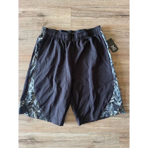 Xersion Basketball Shorts with Palm Leaves Size Small - Picture 1 of 3